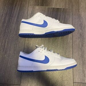 Nike Dunk White and Blue